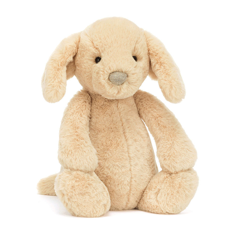 Bashful Luxe Puppy Orlando | Medium Kids Toys- Stuffed Animals Jellycat Paper Skyscraper Gift Shop Charlotte