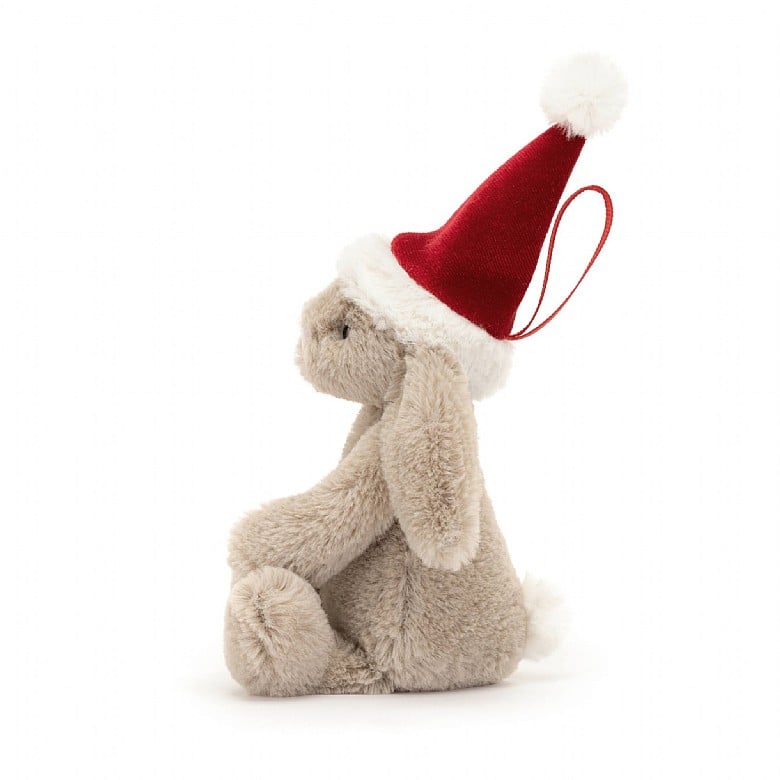 Bashful Christmas Bunny Decoration | Ornament Stuffed Animals Jellycat  Paper Skyscraper Gift Shop Charlotte