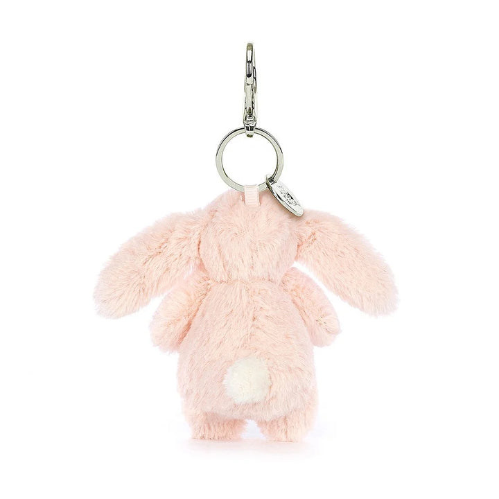 Bashful Blush Bunny Bag Charm BOOK Jellycat  Paper Skyscraper Gift Shop Charlotte