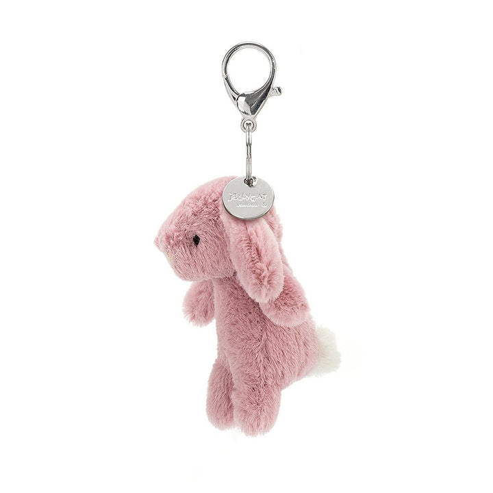 Bashful Tulip Bunny Bag Charm BOOK Jellycat  Paper Skyscraper Gift Shop Charlotte