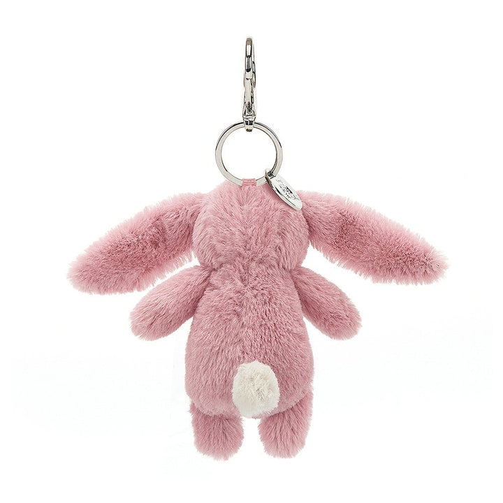 Bashful Tulip Bunny Bag Charm BOOK Jellycat  Paper Skyscraper Gift Shop Charlotte