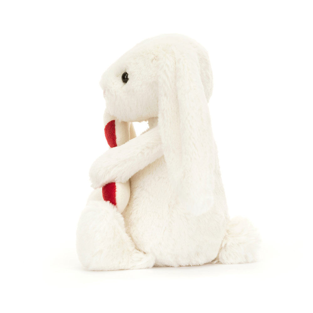 Bashful Bunny with Candy Cane Stuffed Animals Jellycat  Paper Skyscraper Gift Shop Charlotte