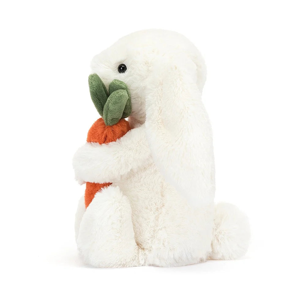 Bashful Carrot Bunny | Small Stuffed Animals Jellycat  Paper Skyscraper Gift Shop Charlotte
