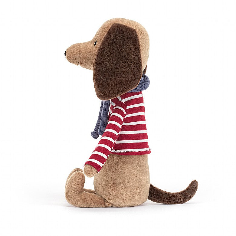 Beatnik Buddy Sausage Dog Stuffed Animals Jellycat  Paper Skyscraper Gift Shop Charlotte