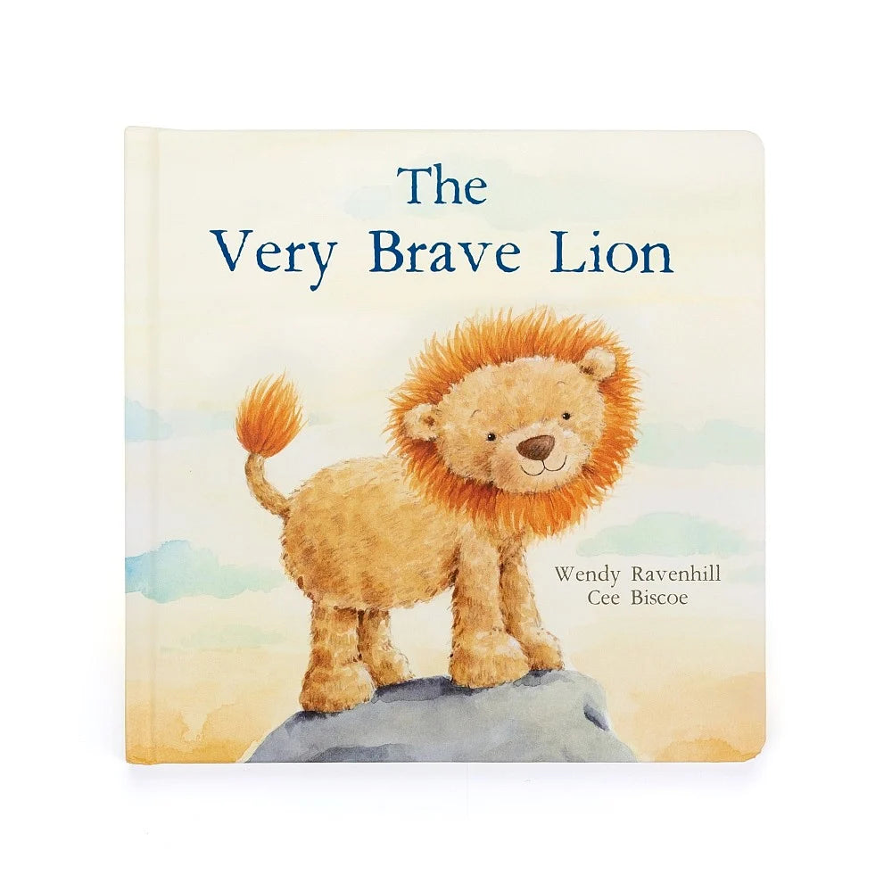 The Very Brave Lion | Book Stuffed Animals Jellycat  Paper Skyscraper Gift Shop Charlotte