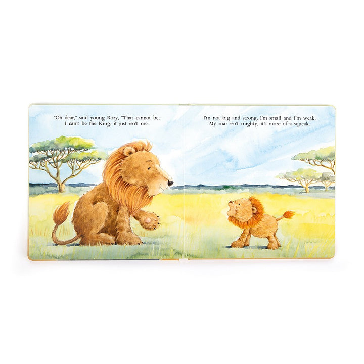 The Very Brave Lion | Book Stuffed Animals Jellycat  Paper Skyscraper Gift Shop Charlotte