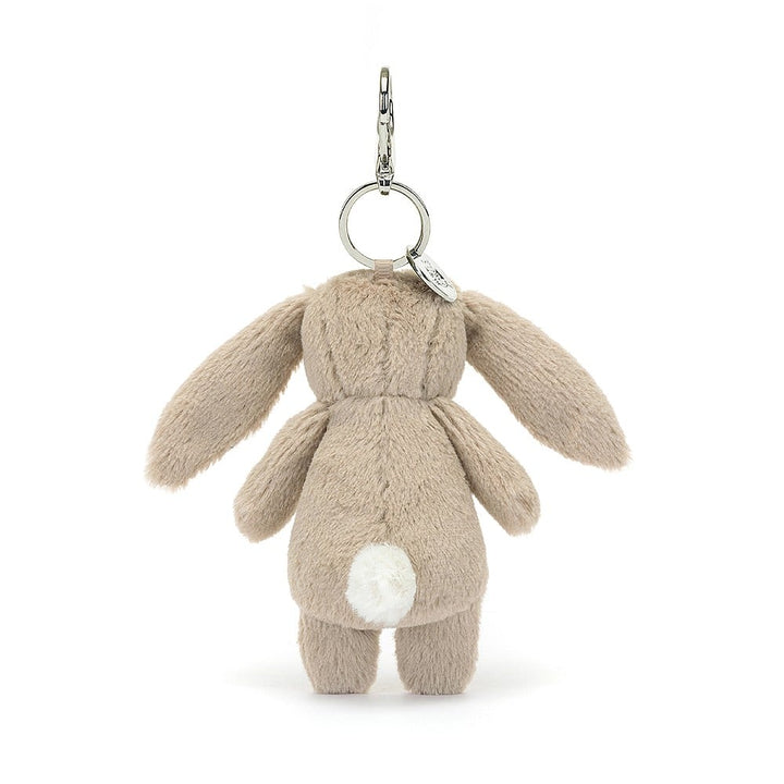 Blossom Beige Bunny Bag Charm Stuffed Animal Jellycat  Paper Skyscraper Gift Shop Charlotte