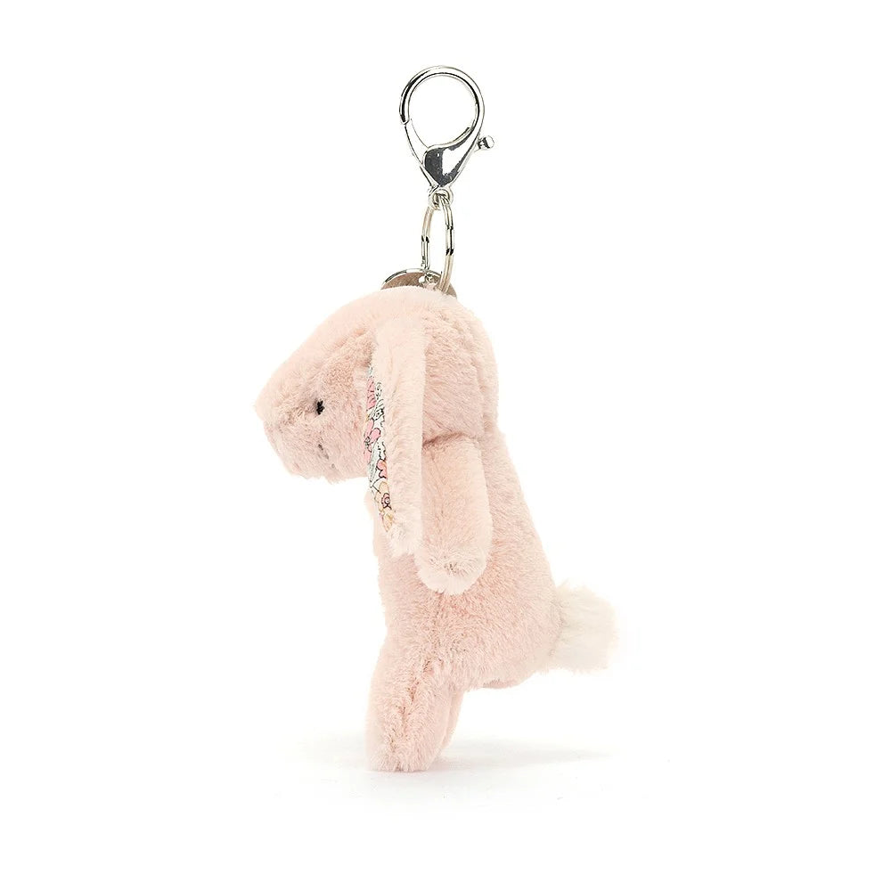 Blossom Blush Bunny Bag Charm Stuffed Animal Jellycat  Paper Skyscraper Gift Shop Charlotte