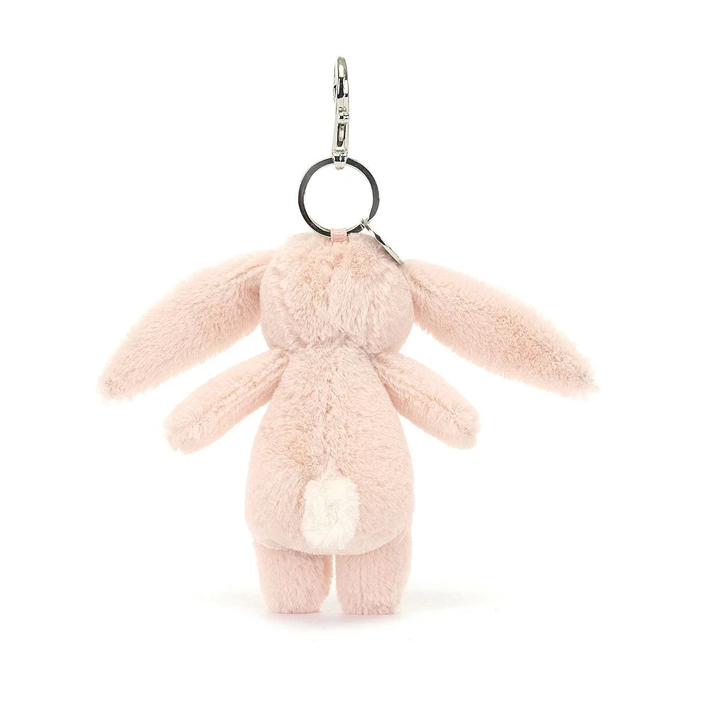 Blossom Blush Bunny Bag Charm Stuffed Animal Jellycat  Paper Skyscraper Gift Shop Charlotte