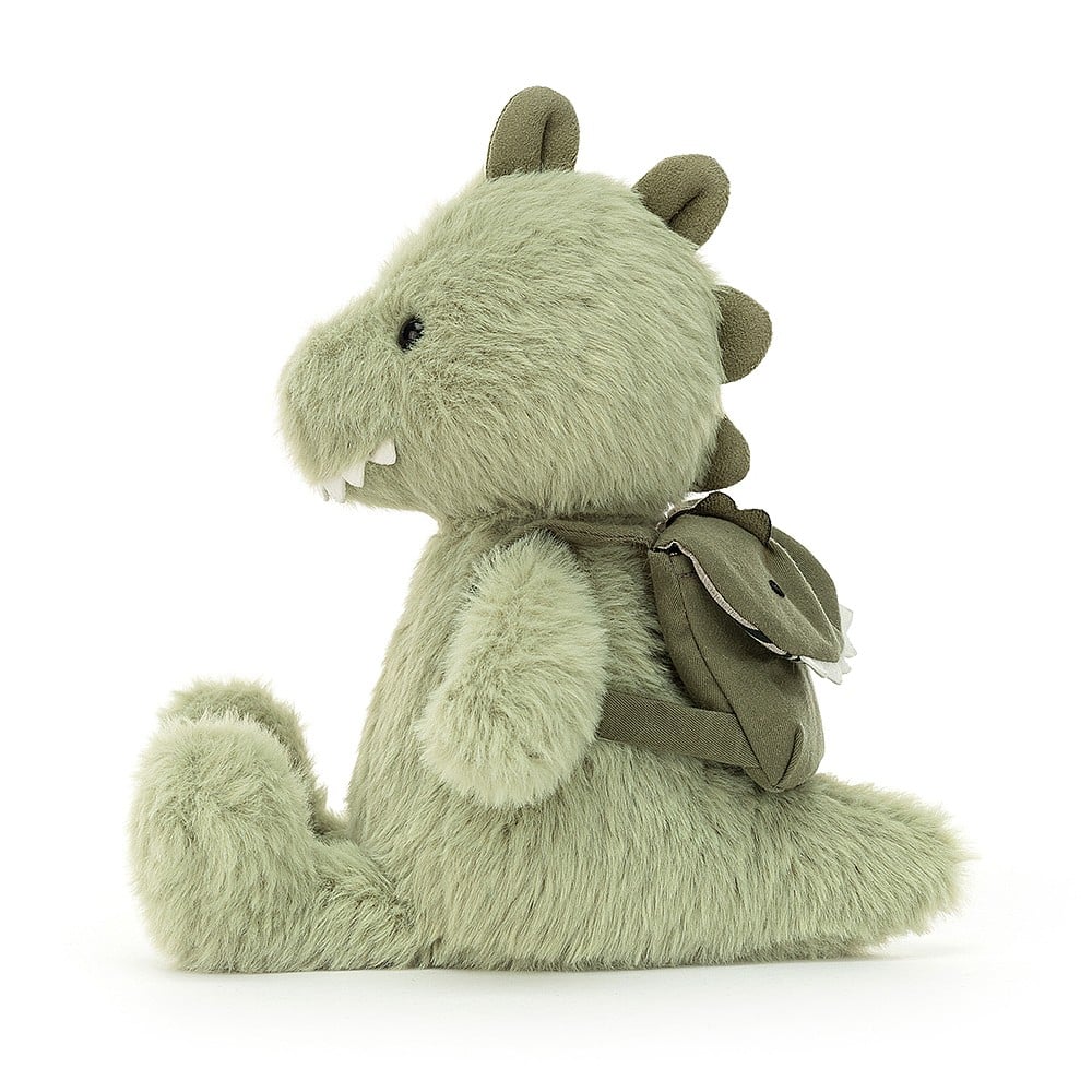 Backpack Dino Stuffed Animals Jellycat  Paper Skyscraper Gift Shop Charlotte