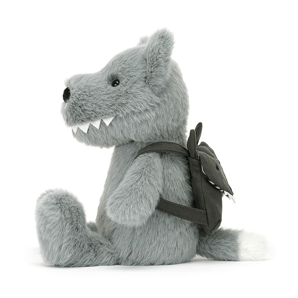 Backpack Wolf Stuffed Animals Jellycat  Paper Skyscraper Gift Shop Charlotte