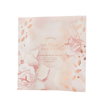 Bath Salts | Goldleaf Gardenia Beauty + Wellness Thymes  Paper Skyscraper Gift Shop Charlotte