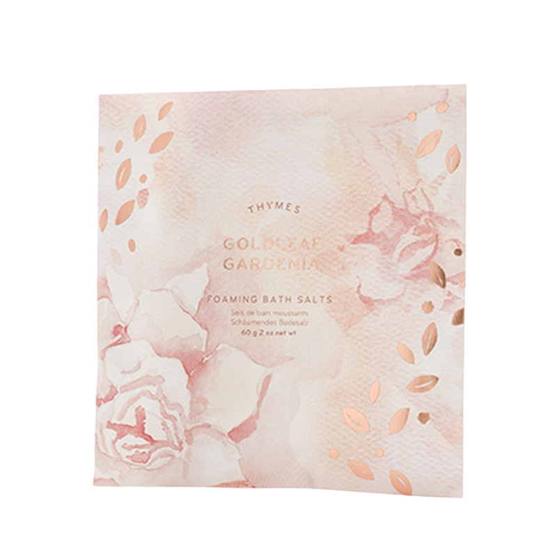 Bath Salts | Goldleaf Gardenia Beauty + Wellness Thymes  Paper Skyscraper Gift Shop Charlotte