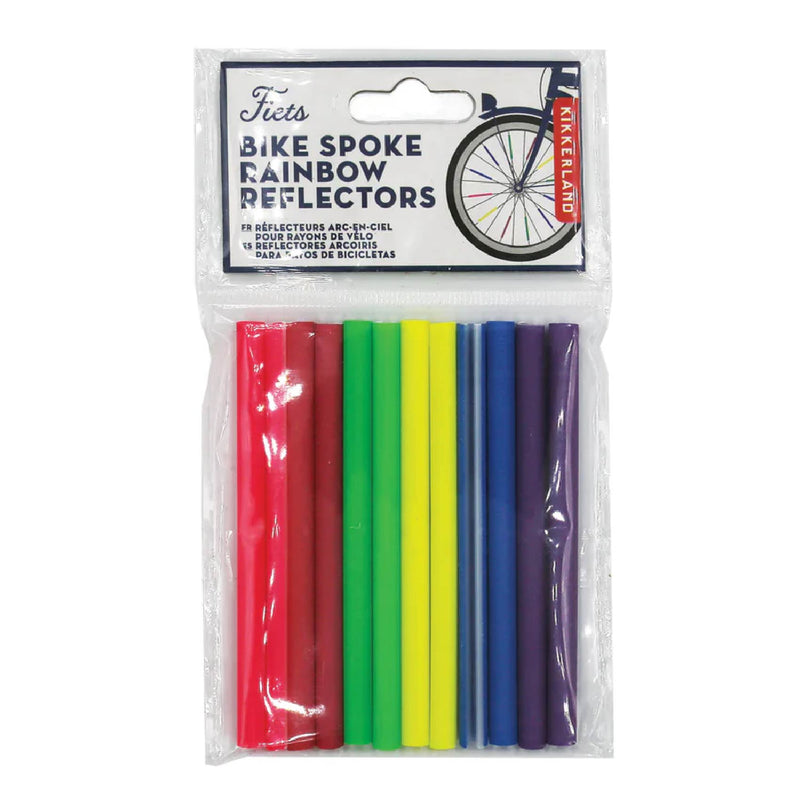 Bike Spoke Rainbow Reflectors Bicycle Kikkerland  Paper Skyscraper Gift Shop Charlotte