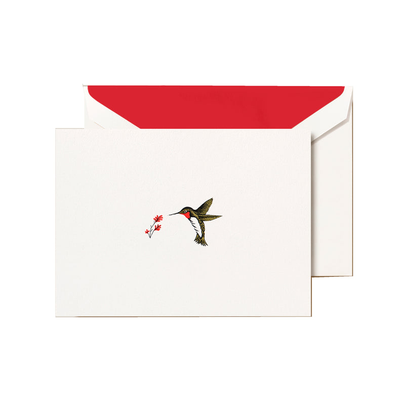 Boxed Note Cards Humming Bird