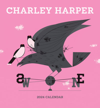 Charley Harper 2024 Wall Calendar Calendars Pomegranate  Paper Skyscraper Gift Shop Charlotte