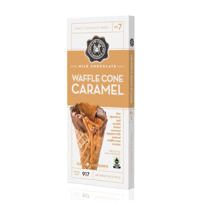 CCC Waffle Cone Caramel Bar 3.5oz CAND Redstone Foods  Paper Skyscraper Gift Shop Charlotte