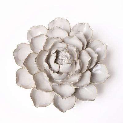 MOFO Ivory Ceramic Flower | Chive Home Decor CHIVE  Paper Skyscraper Gift Shop Charlotte