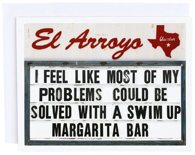My Problems  | Just Because Card Cards El Arroyo  Paper Skyscraper Gift Shop Charlotte