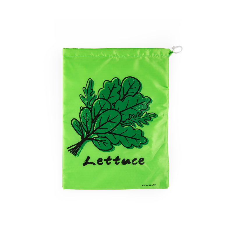 Stay Fresh Lettuce Bag GIFT Kikkerland  Paper Skyscraper Gift Shop Charlotte