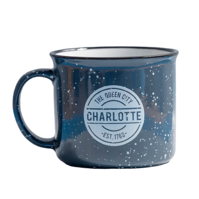 Charlotte Queen City Mug | Grey GIFT Anna Gelbach  Paper Skyscraper Gift Shop Charlotte