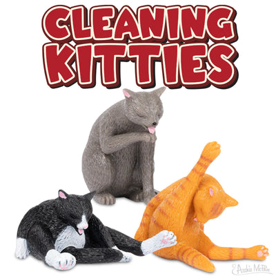 Cleaning Kitties | Assorted - 1 pc Jokes & Novelty Accoutrements  Paper Skyscraper Gift Shop Charlotte
