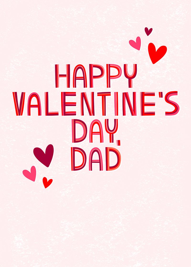 Bold Val Lettering Card | Valentine Father Cards Design Design  Paper Skyscraper Gift Shop Charlotte