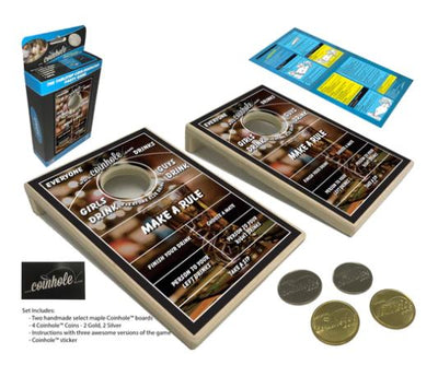 Drinking | Game Set  Coinhole  Paper Skyscraper Gift Shop Charlotte