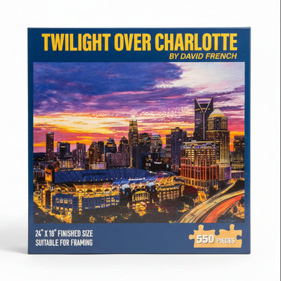 David French Twilight Over Charlotte Puzzle