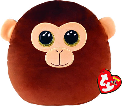 Dunston Monkey Squish-A-Boo | MEDIUM 10" Stuffed Animals Ty Inc.  Paper Skyscraper Gift Shop Charlotte