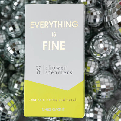 Everything is Fine Shower Steamers Health & Beauty Chez Gagné  Paper Skyscraper Gift Shop Charlotte