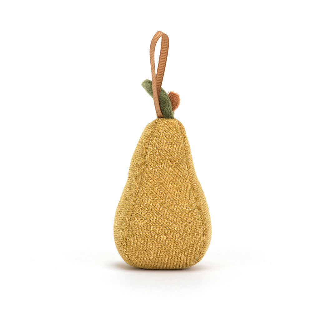 Festive Folly Pear Ornament Stuffed Animals Jellycat  Paper Skyscraper Gift Shop Charlotte
