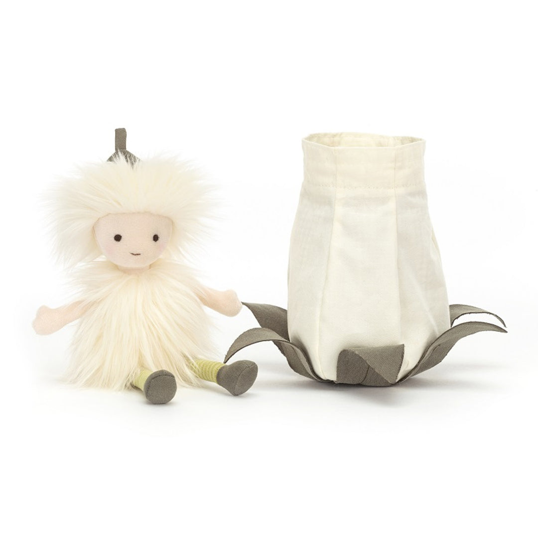 Fluffkin Doll 10" Stuffed Animals Jellycat  Paper Skyscraper Gift Shop Charlotte