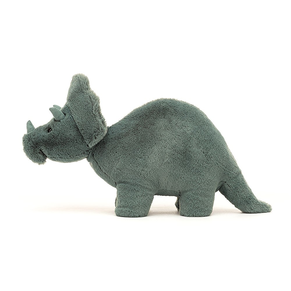 Fossilly Triceratops | Small Stuffed Animals Jellycat  Paper Skyscraper Gift Shop Charlotte