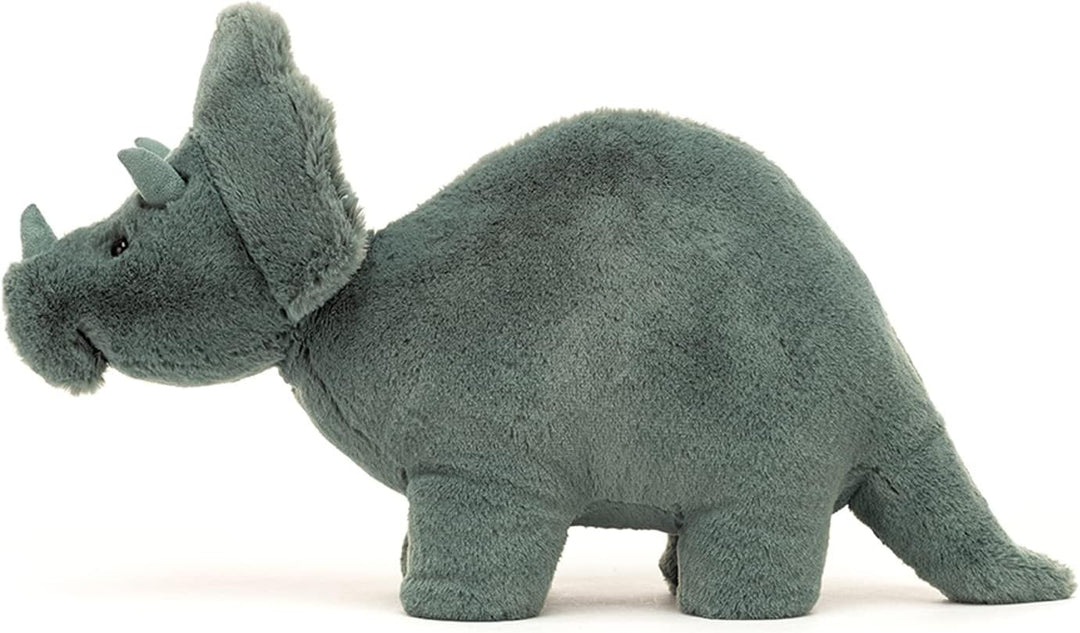 Fossilly Triceratops | Medium Stuffed Animals Jellycat  Paper Skyscraper Gift Shop Charlotte