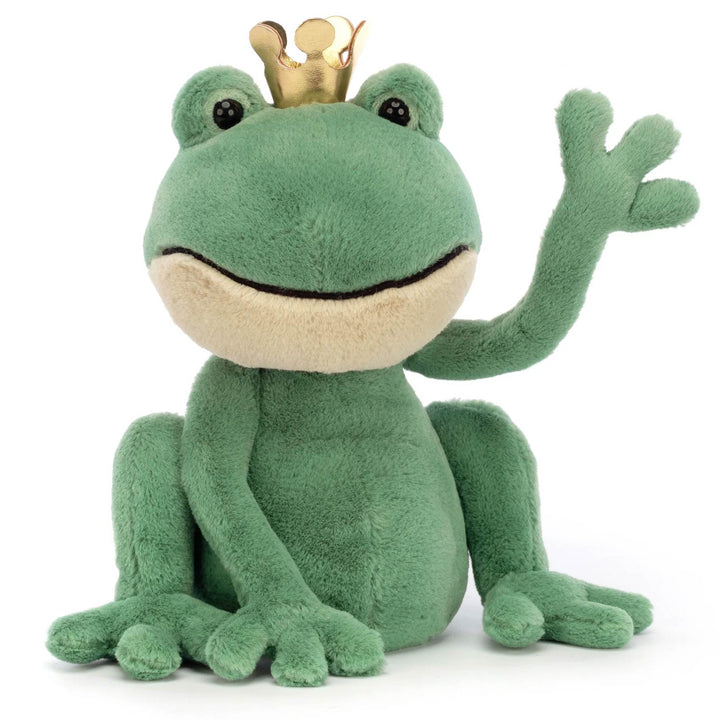 Fabian Frog Prince Stuffed Animals Jellycat  Paper Skyscraper Gift Shop Charlotte