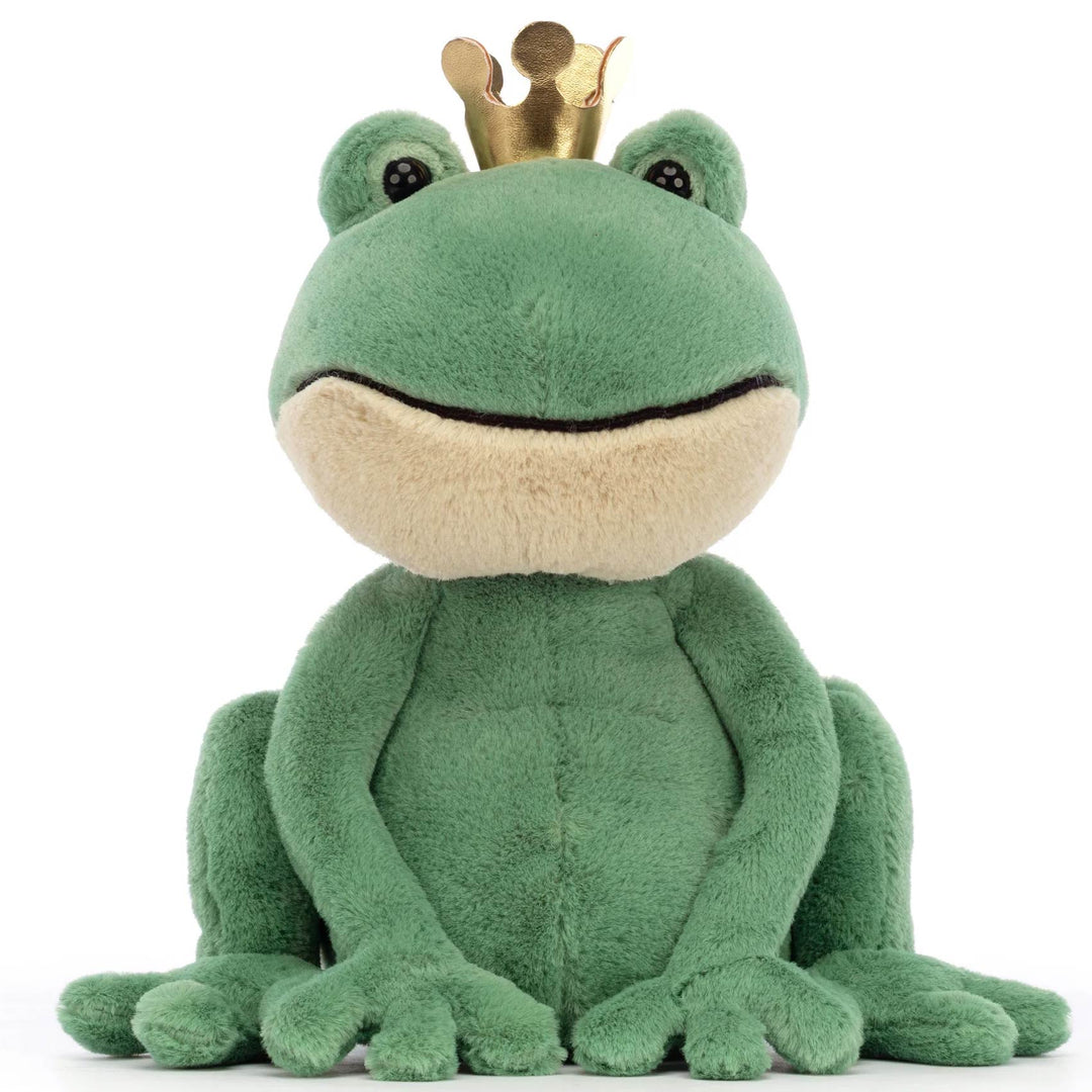 Fabian Frog Prince Stuffed Animals Jellycat  Paper Skyscraper Gift Shop Charlotte