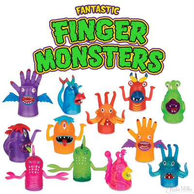 Fantastic Finger Monster | Assorted - 1 pc Kids Accoutrements  Paper Skyscraper Gift Shop Charlotte