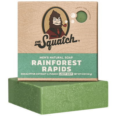 Rainforest Rapids Soap Soap Dr Squatch  Paper Skyscraper Gift Shop Charlotte