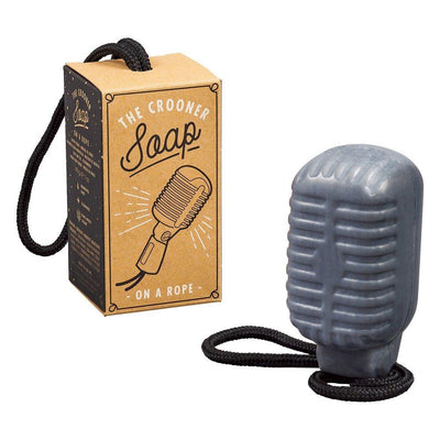 Soap On A Rope Crooner Microphone GIFT Gentlemen's Hardware  Paper Skyscraper Gift Shop Charlotte