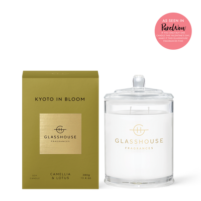 Kyoto in Bloom | 13.4 oz. Candle Home & Garden Glass House Fragrances Paper Skyscraper Gift Shop Charlotte
