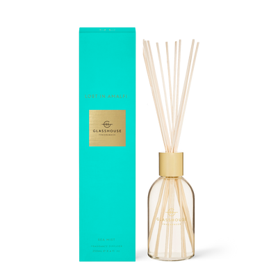 Lost in Almafi | 8.4 oz. Diffuser Home & Garden Glass House Fragrances Paper Skyscraper Gift Shop Charlotte