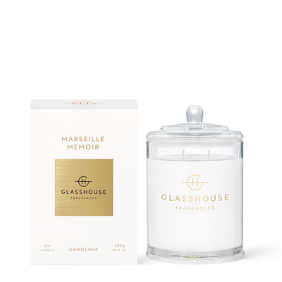 Marseille Memoir | 13.4 oz. Candle Home & Garden Glass House Fragrances Paper Skyscraper Gift Shop Charlotte