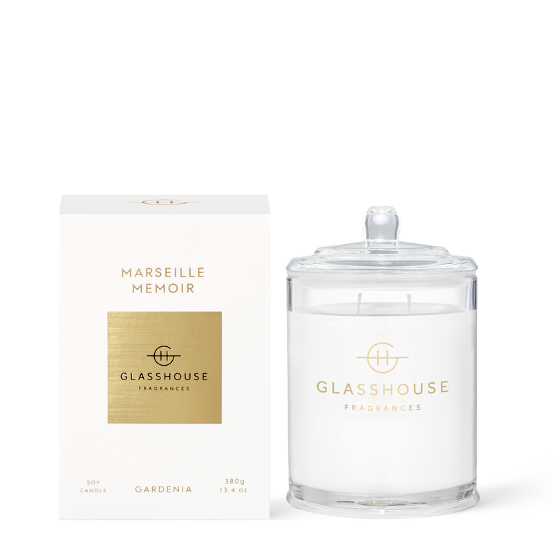 Marseille Memoir | 13.4 oz. Candle Home & Garden Glass House Fragrances Paper Skyscraper Gift Shop Charlotte