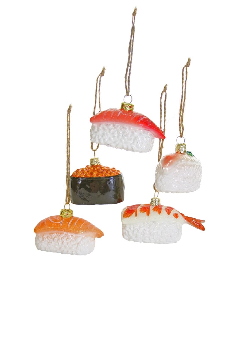 Sushi Ornament | Assorted Home & Garden Cody Foster Paper Skyscraper Gift Shop Charlotte
