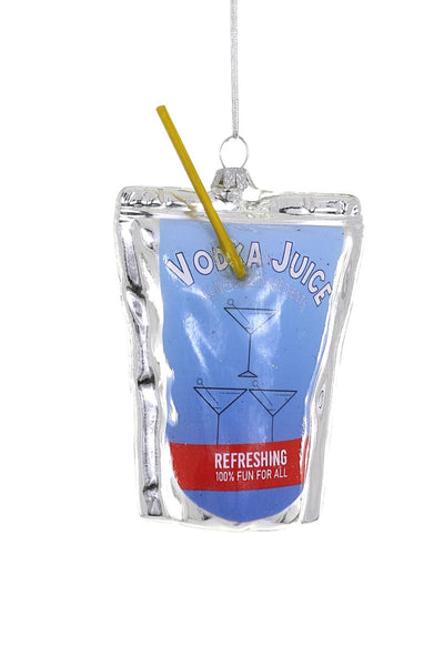 Vodka Juice Pouch Ornament Home & Garden Cody Foster Paper Skyscraper Gift Shop Charlotte
