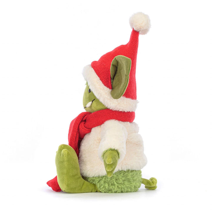 Christmas Grizzo Stuffed Animals Jellycat  Paper Skyscraper Gift Shop Charlotte