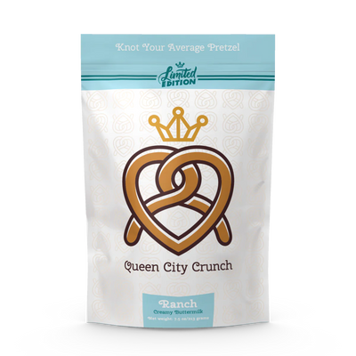 Ranch Limited Edition Pretzels Food Queen City Crunch  Paper Skyscraper Gift Shop Charlotte