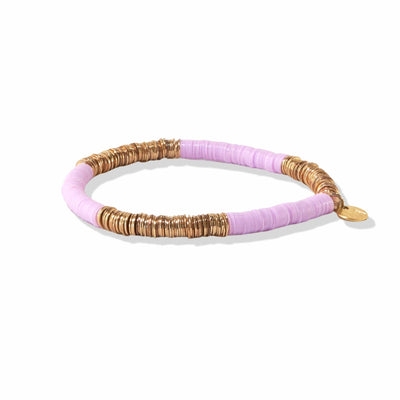 Grace Lilac and Gold Color Block Bracelet Jewelry ink + alloy  Paper Skyscraper Gift Shop Charlotte