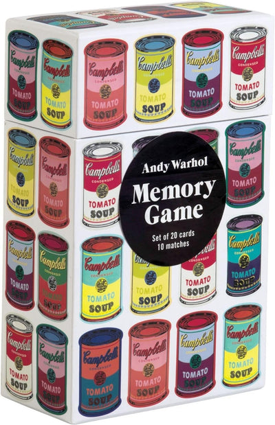 Game Memory Andy Warhol Games Chronicle  Paper Skyscraper Gift Shop Charlotte